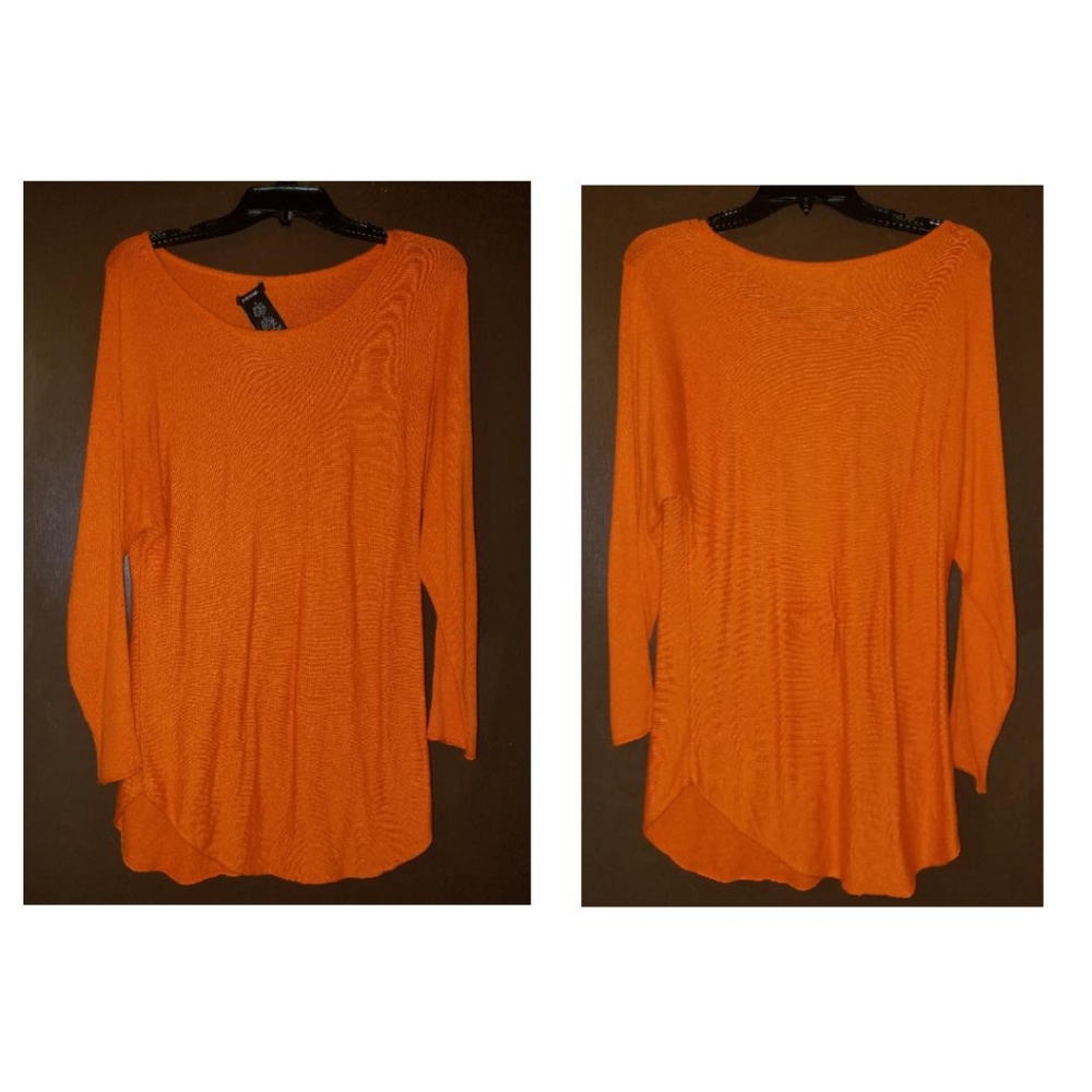 Orange sweater